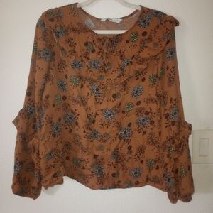 Sonoma Floral Print Women's Top